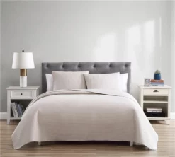 Aspen 3 Piece Queen Quilt Set Taupe Taupe -Bed Linings Sales 2024 da1ebbf4d2ca46b28fa4aae78f016b9f