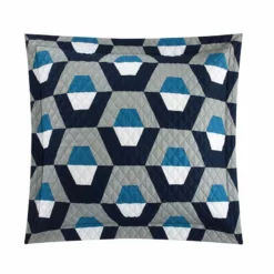 Chic Home Arthur Quilt Set Contemporary Geometric Hexagon Pattern Print Design Bed In A Bag Bedding Blue Blue -Bed Linings Sales 2024 e3cd8f1f3bef4284ba358d36b2dd18e0