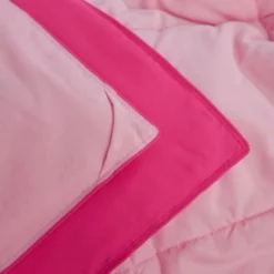 QuikFurn Traditional Microfiber Reversible 3 Piece Comforter Set Pink -Bed Linings Sales 2024 eea16556d6ad4307a5836c5590a5d3cf