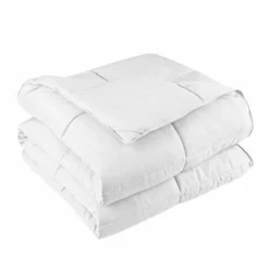 QuikFurn Traditional Microfiber Reversible 3 Piece Comforter Set White -Bed Linings Sales 2024 eec68bd2b238478fa73dde70b935c0b3