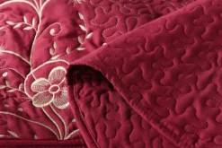 MarCielo 3 Piece Lightweight Bedspread Quilt Set Lapaz Burgundy -Bed Linings Sales 2024 f3b7e86c0fae4c0aa9d1b4b07436efbe