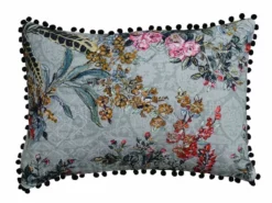 Hand Illustrated 14"X20" Decorative Pillow