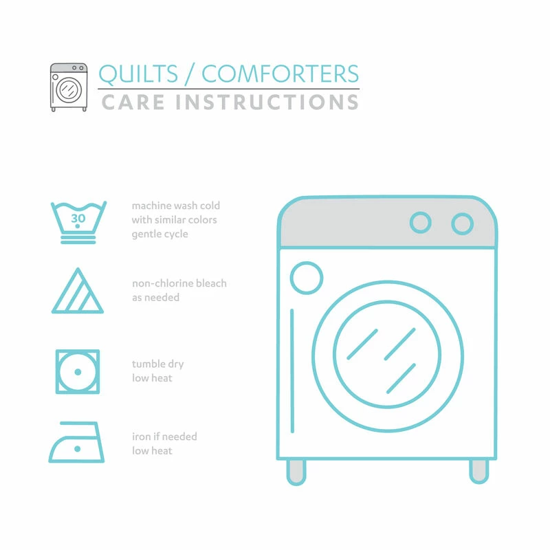 Royal Empire Quilt 3Pc Set Navy 4 Royal Empire Quilt 3Pc Set Navy - Image 4