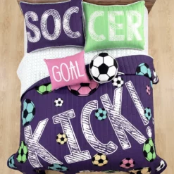 Girls Soccer Kick Quilt 5Pc Set Purple 10 Girls Soccer Kick Quilt 5Pc Set Purple -Bed Linings Sales 2024 ffa8a648b7a34201b51575b898a21bad